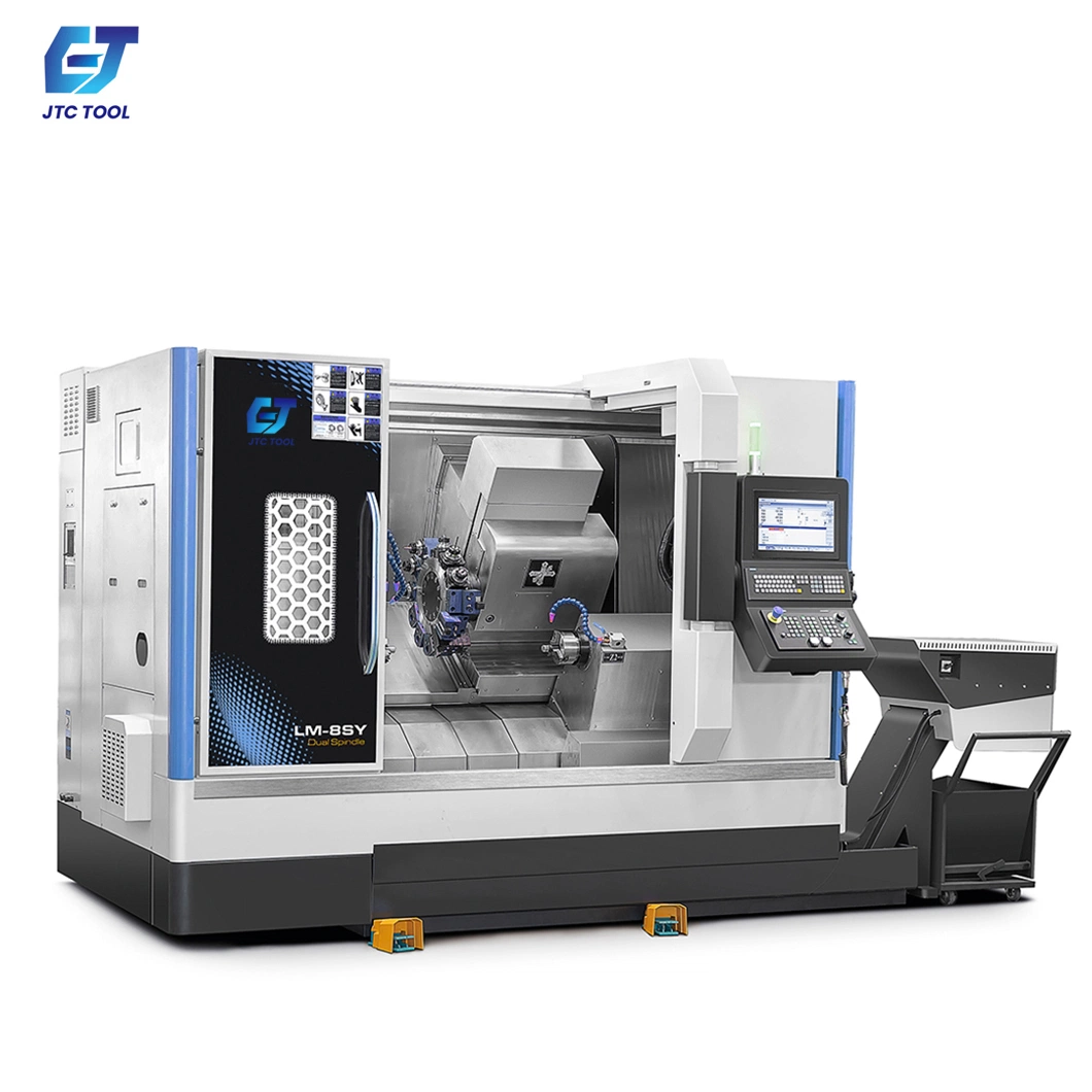 Jtc Tool Machining Center Manufacturers China Manufacturers Garage Milling Machine Bt30 Spindle Taper Lm-8sy CNC Machine Turning and Milling Compound Center
